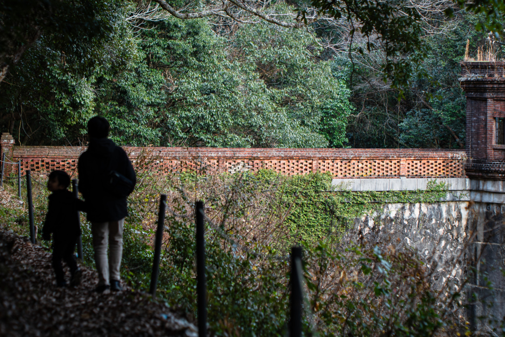 旧桂ヶ谷貯水池堰堤 | 山口近代建築