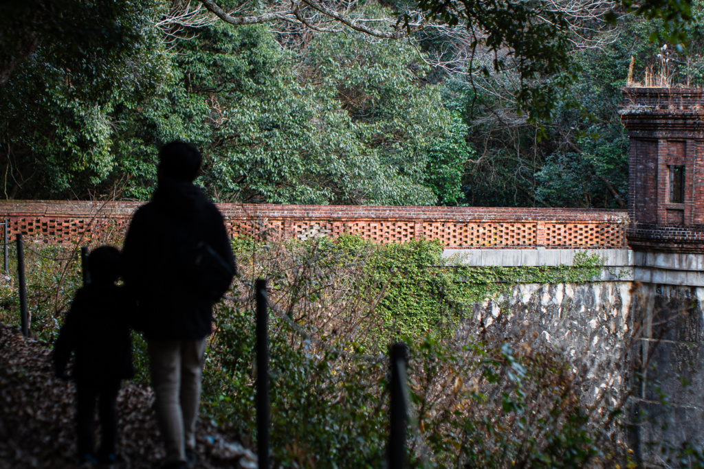 山口市　桂ヶ谷貯水池堰堤